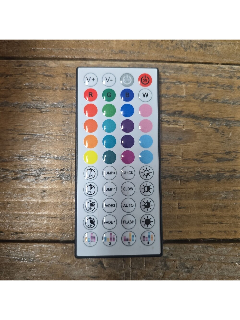 LED Lights Remote Control 44 Keys IR Remote Replacement for RGB Led Strip Light